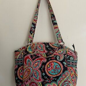 Vera Bradley Colorful Paisley Tote Bag